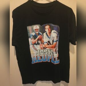 Retro 90s Josh Heupel Miami Dolphins Tee Shirt Mens Size Large